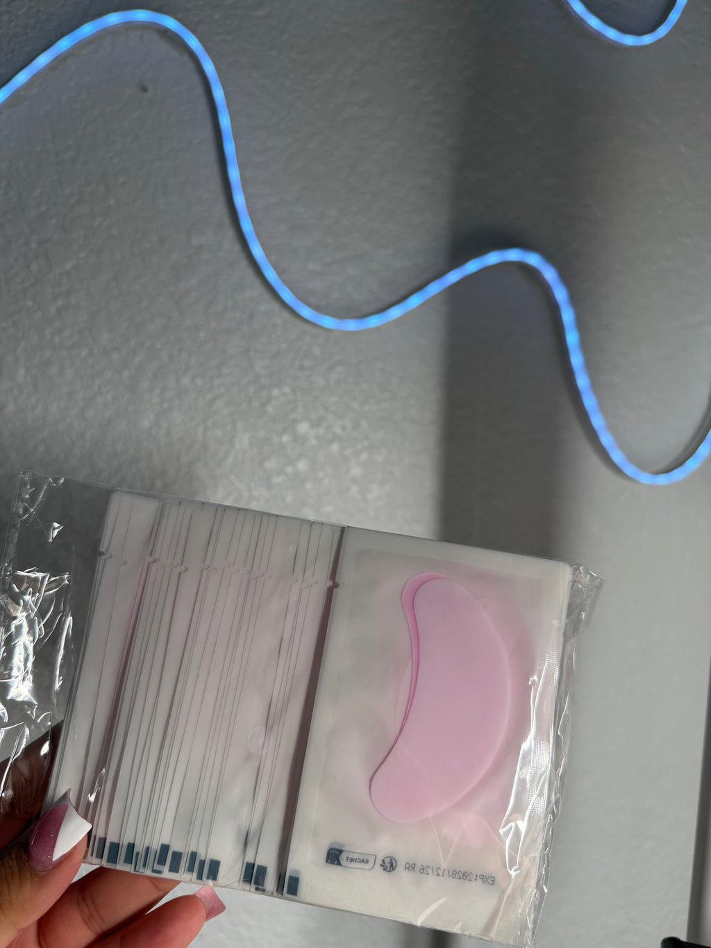 Pink gel pads