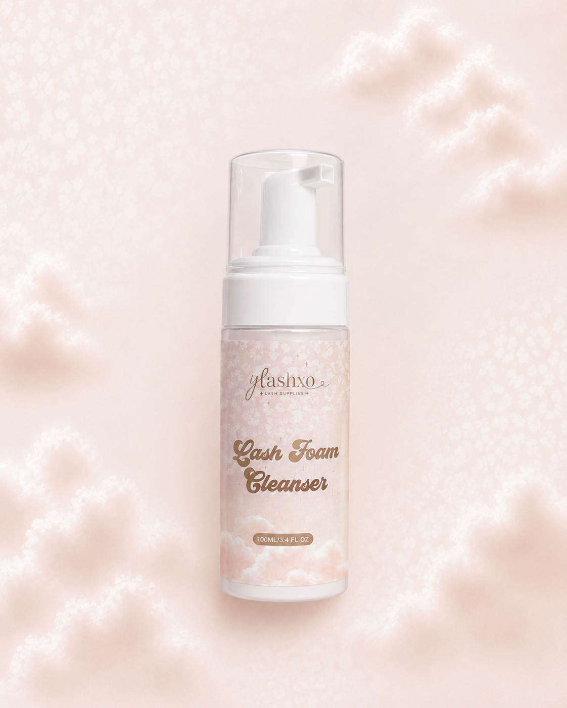 Lash foaming cleanser