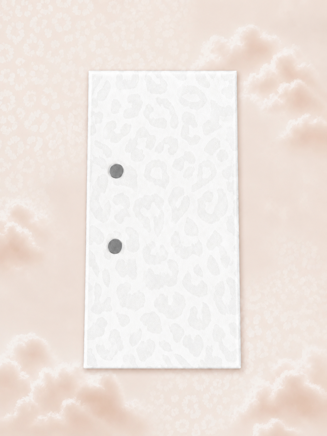 White cheetah lash tile (PRE-ORDER)